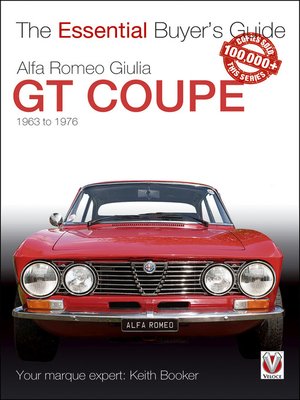 cover image of Alfa Romeo Giulia GT Coupé